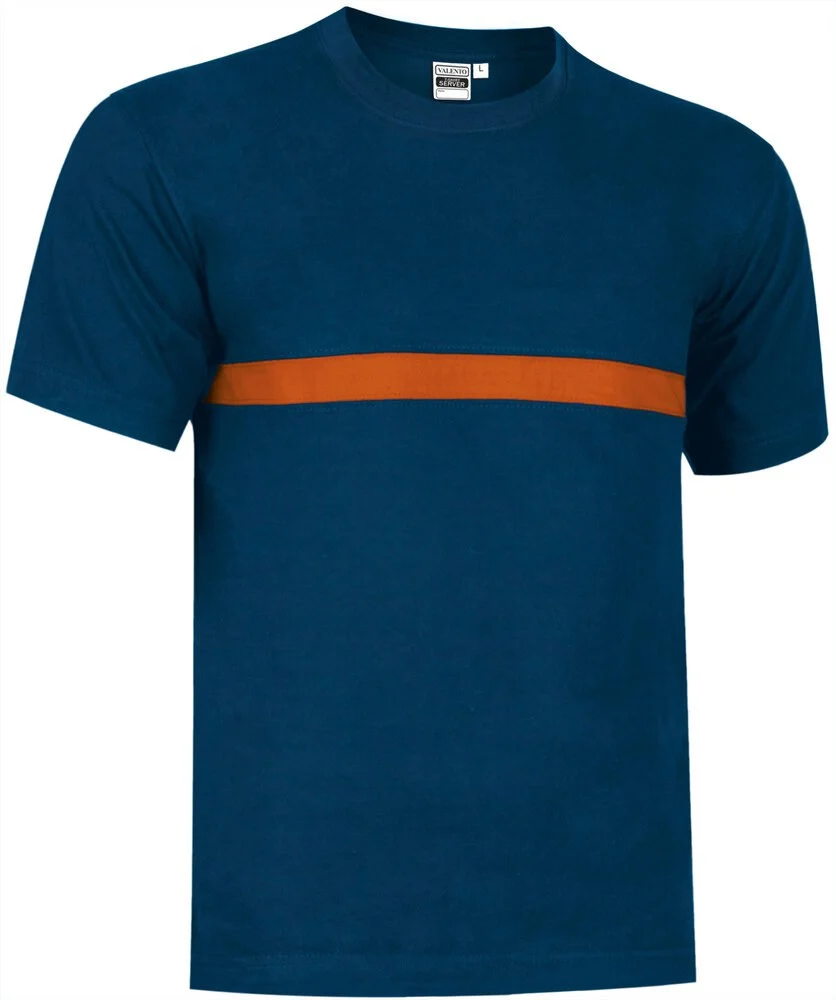 Valento CAVASEC Server T-shirt Heren – orion navy blue-party orange