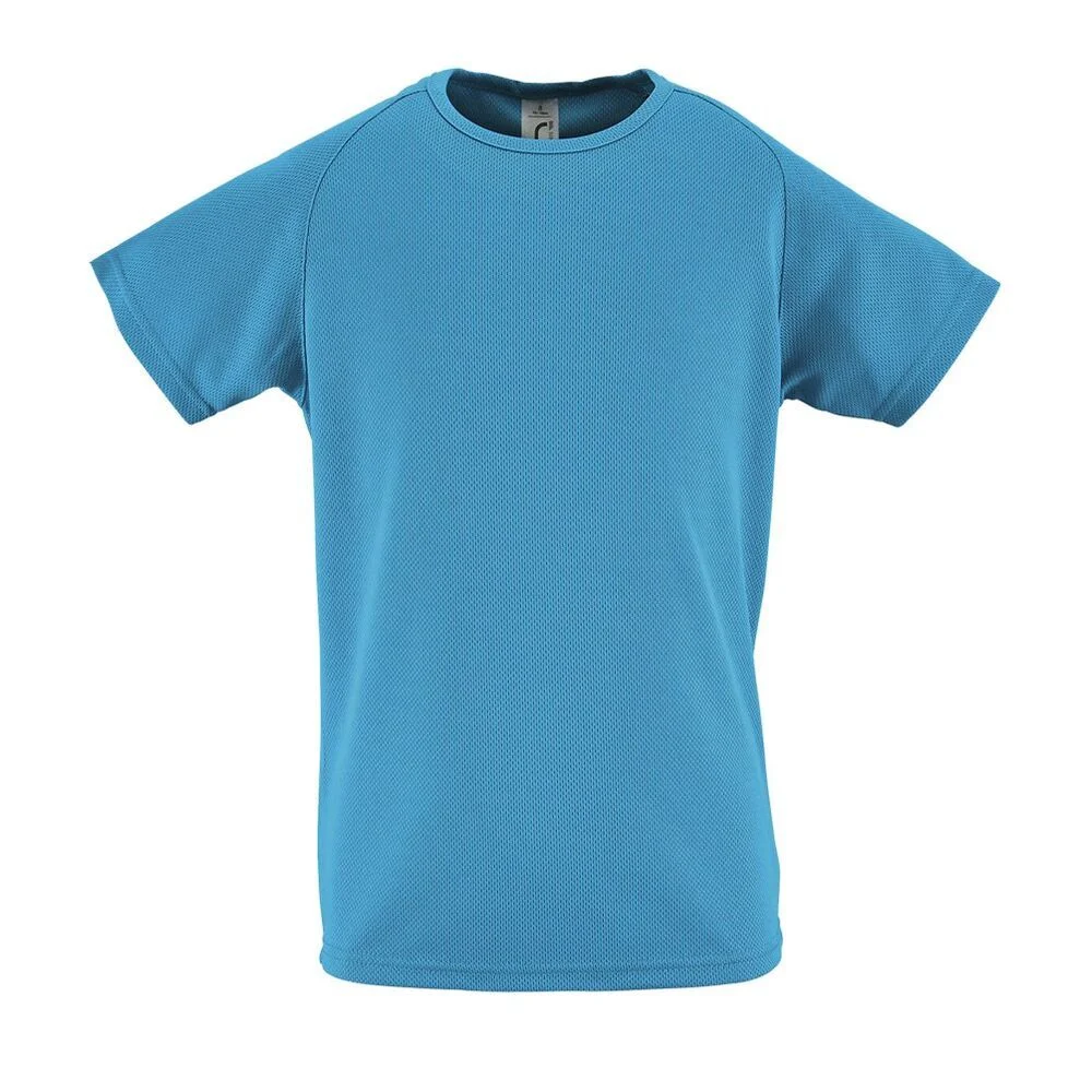 SOL'S 01166 Sport Raglan T-shirt Kinderen – Aqua