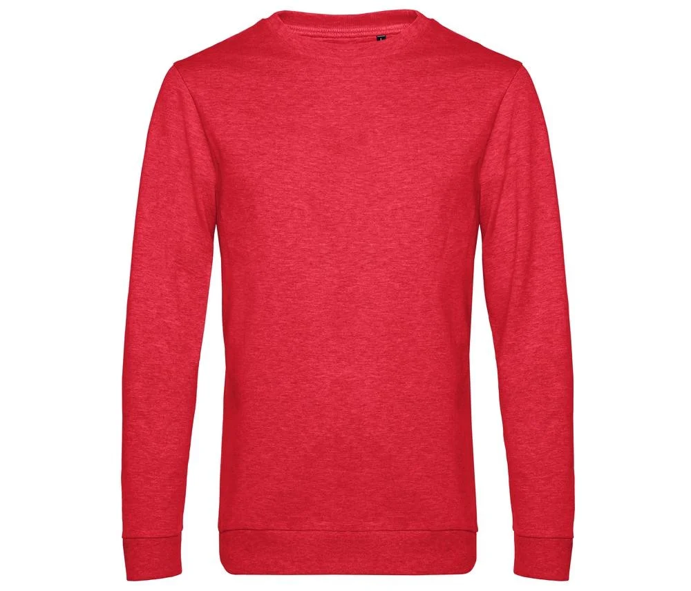 B&C BCU01W Sweater – Heather Red