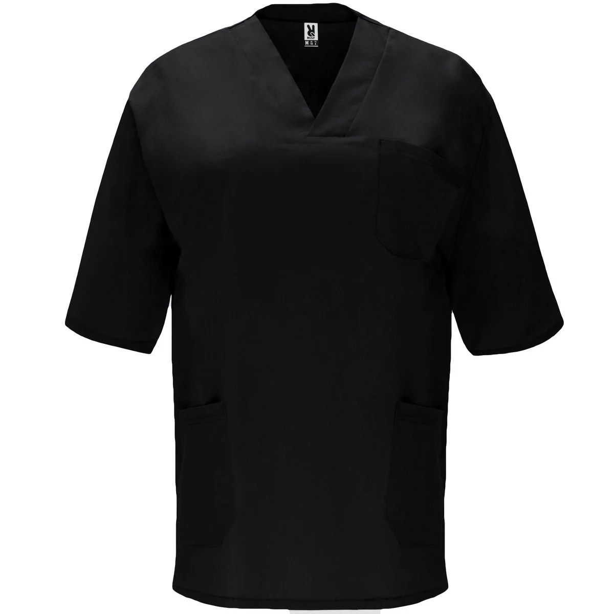 Roly CA9098 Panacea Tuniek Korte Mouwen – Black