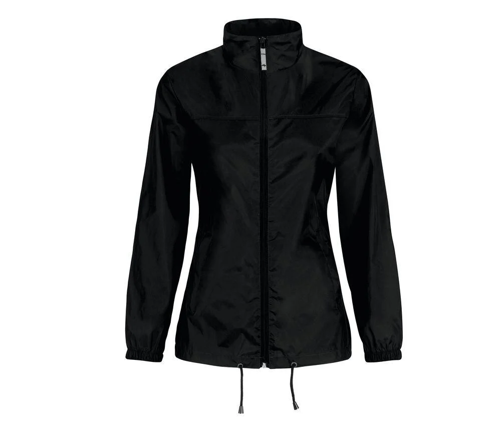 B&C BC302 Sirocco Windjack Dames – Black