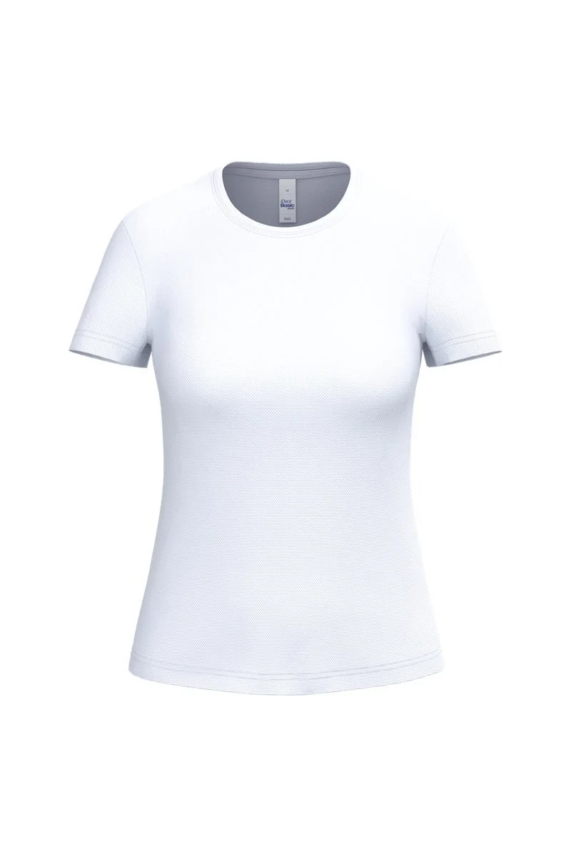 iDeal Basic Brand IB301 Mercury Sport T-shirt Dames – Ideal White