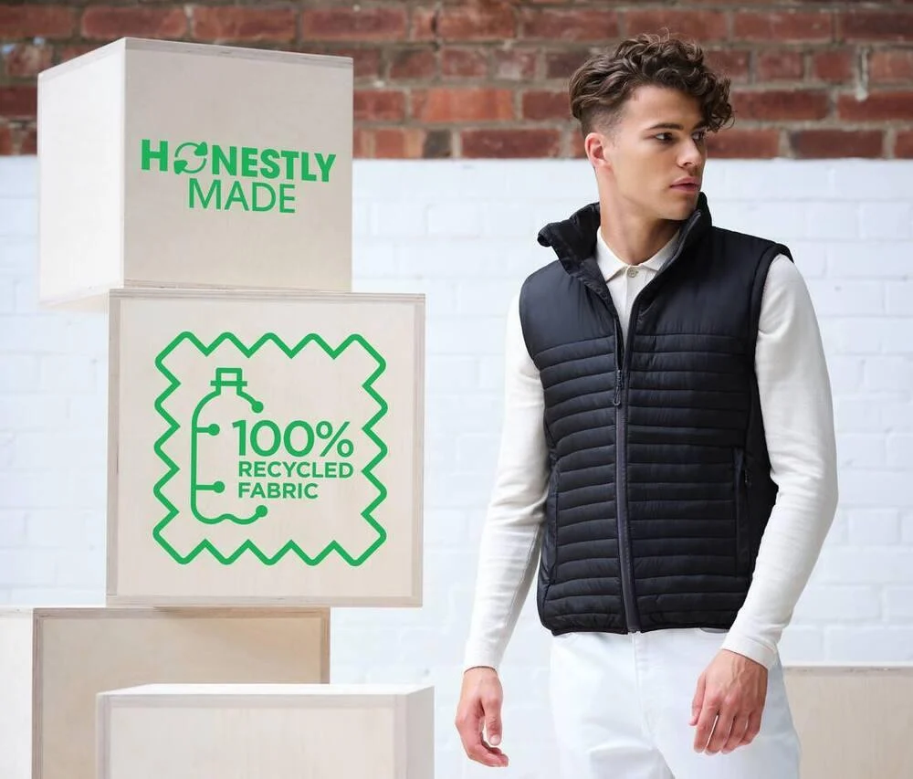 Regatta RGA861 Gerecyclede Gewatteerde Bodywarmer Heren – Black