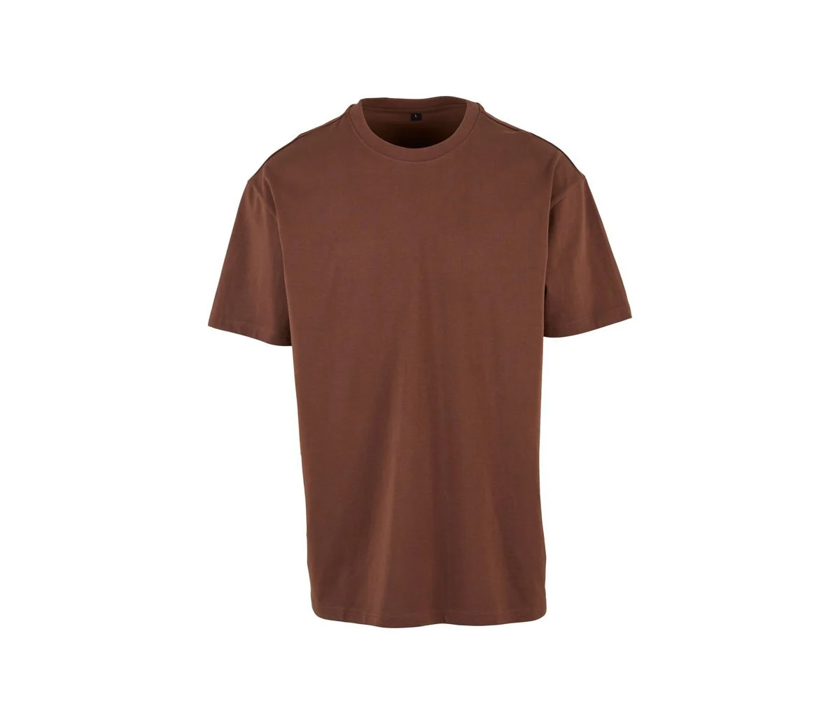 Build Your Brand BY102 Oversized T-shirt – Chocolate Brown