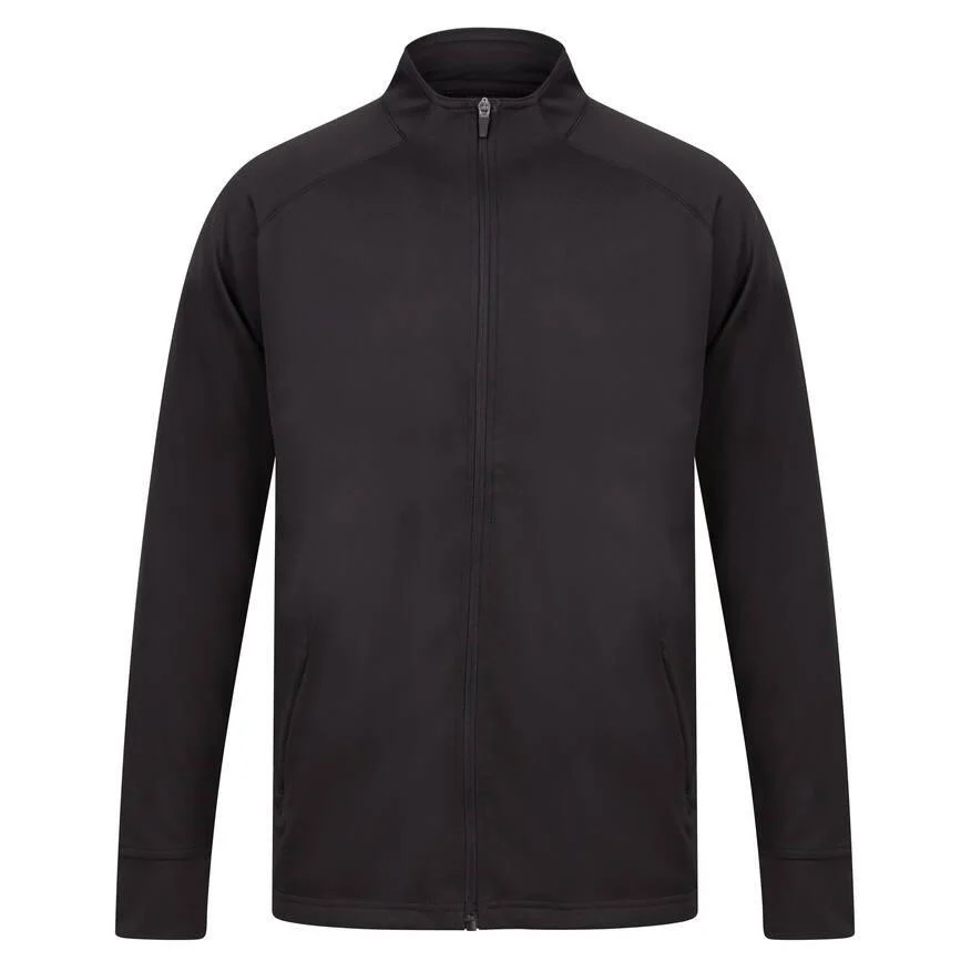 Finden & Hales LV871 Trainingsjack – Black