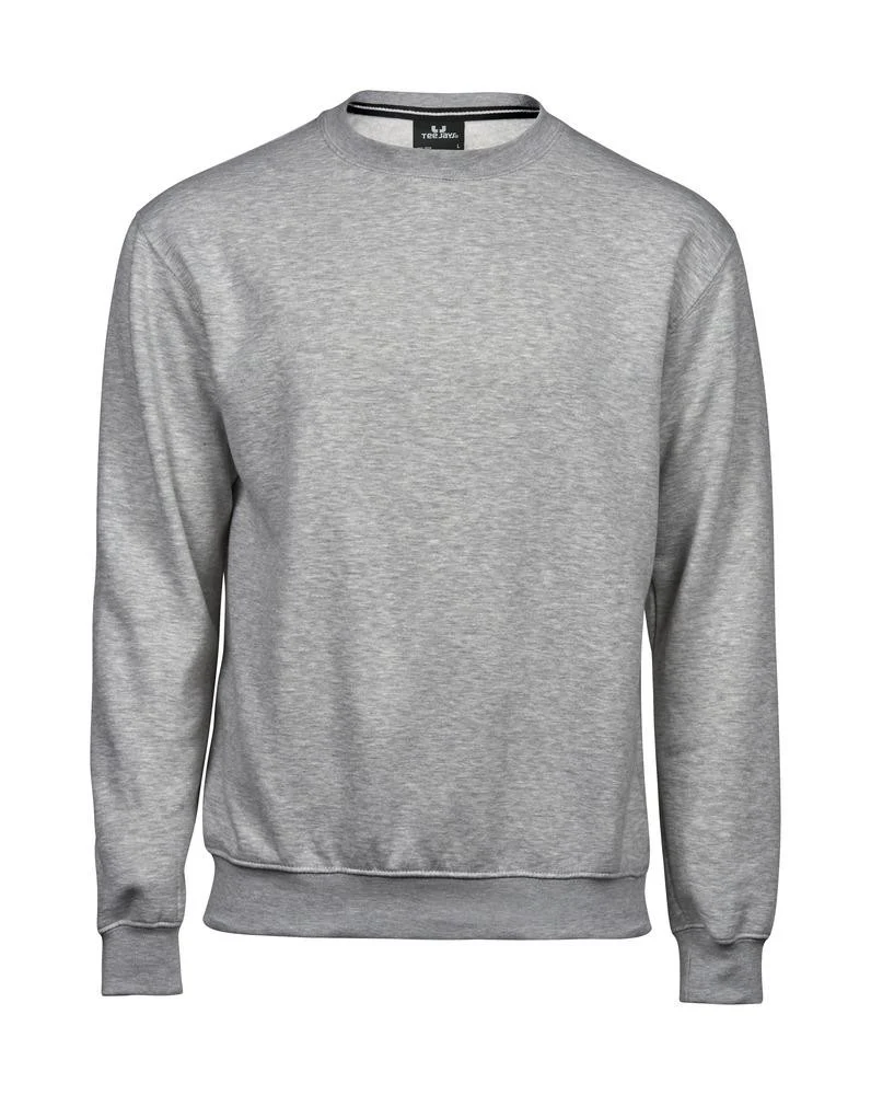 Tee Jays TJ5429 Zware Sweater Heren – Heather Grey