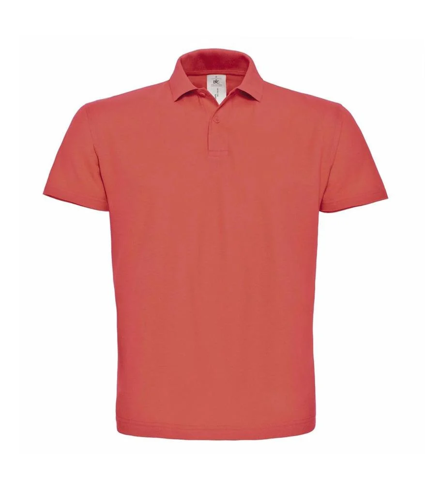 B&C BCID1 ID.001 Polo Heren – Pixel Coral