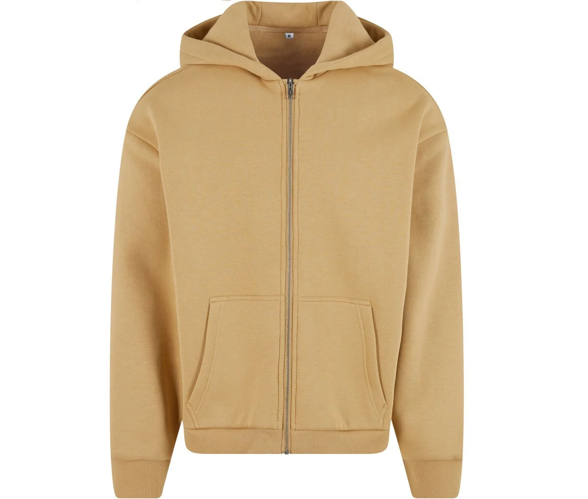 Build Your Brand BY285 Fluffy Ritshoodie – Union Beige