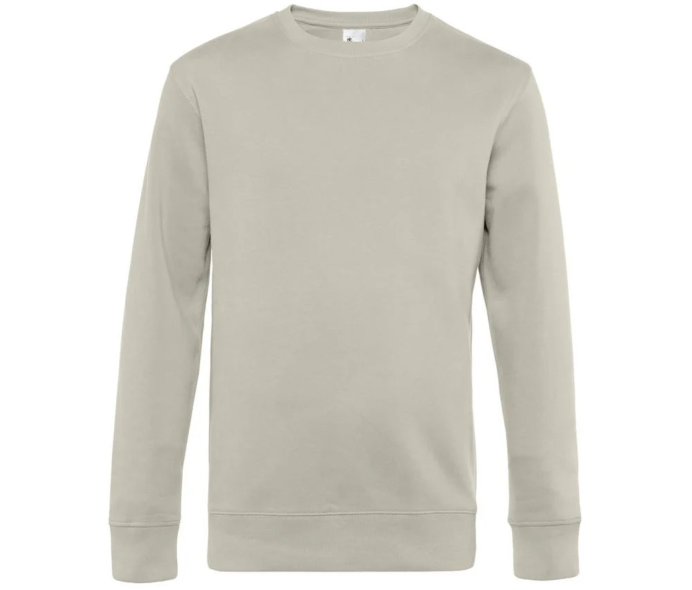 B&C BCU01K Sweater King – Grey Fog