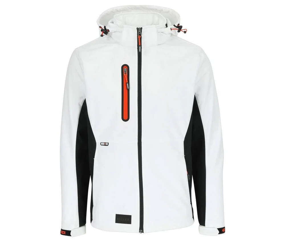 Herock HK175 Trystan Softshell Jas Heren – White / Black
