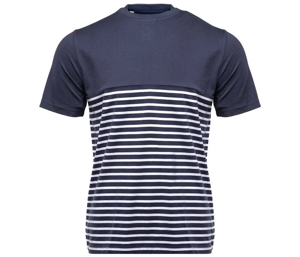 Pen Duick PK200 Gestreept T-shirt – Navy / White