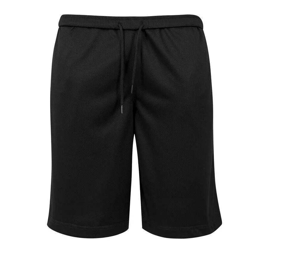 Build Your Brand BY048 Mesh Korte Sportbroek Heren – Black