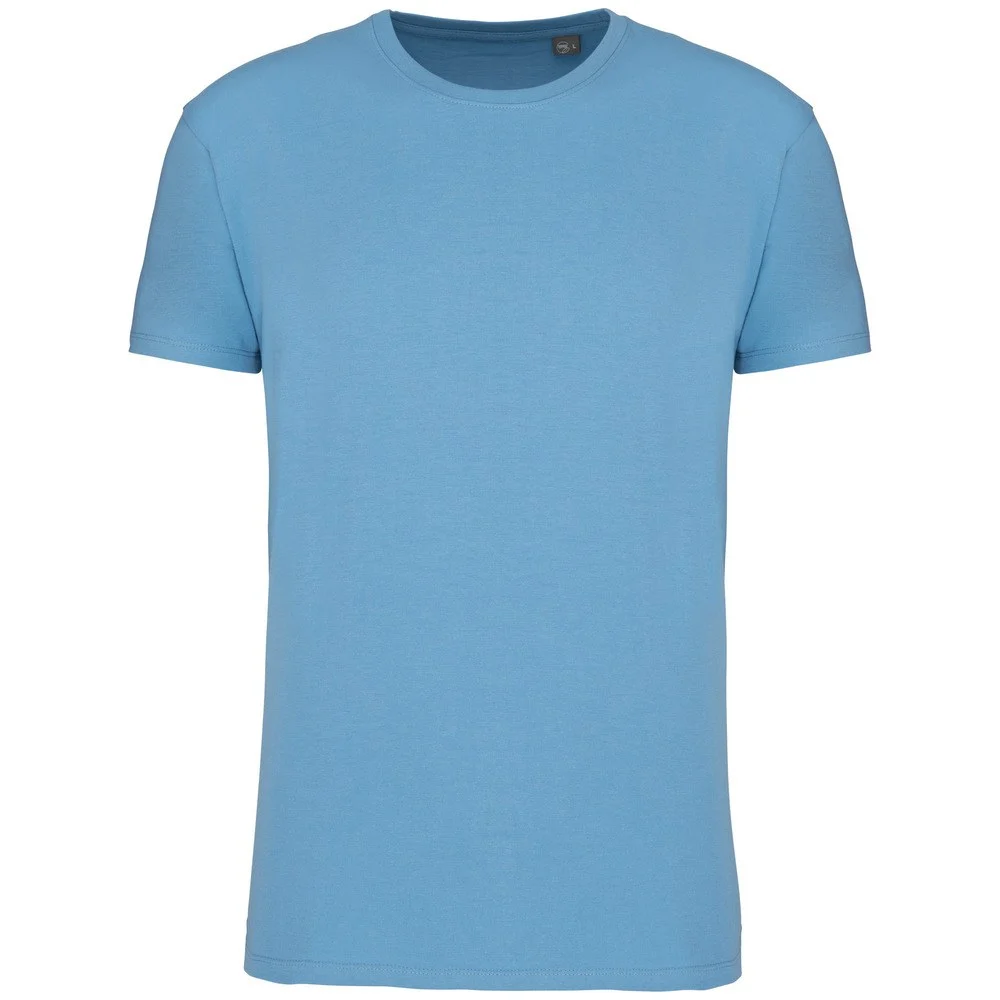 Kariban K3025IC Biologisch T-shirt Heren – Bewolkt blauwe heide