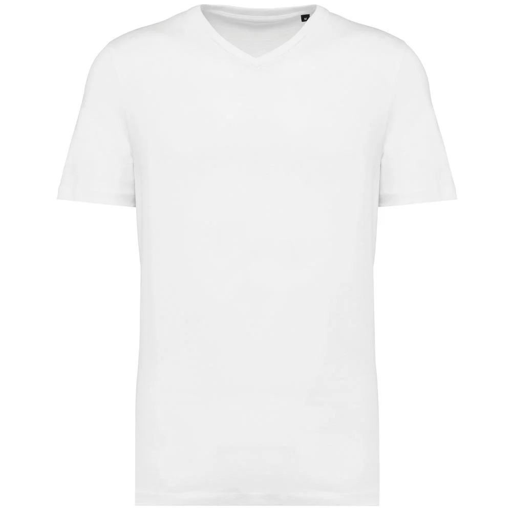 Kariban PK304 T-shirt V-hals Heren – Wit