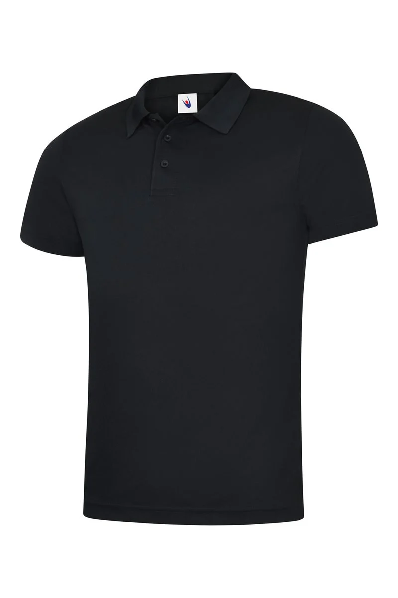 Radsow by Uneek UC127 Sportpolo Heren – Zwart