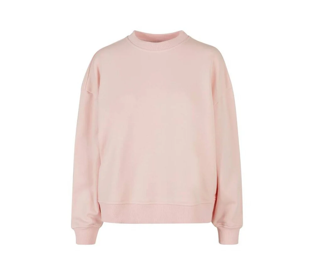 Build Your Brand BY212 Oversized Sweater Dames – Pink