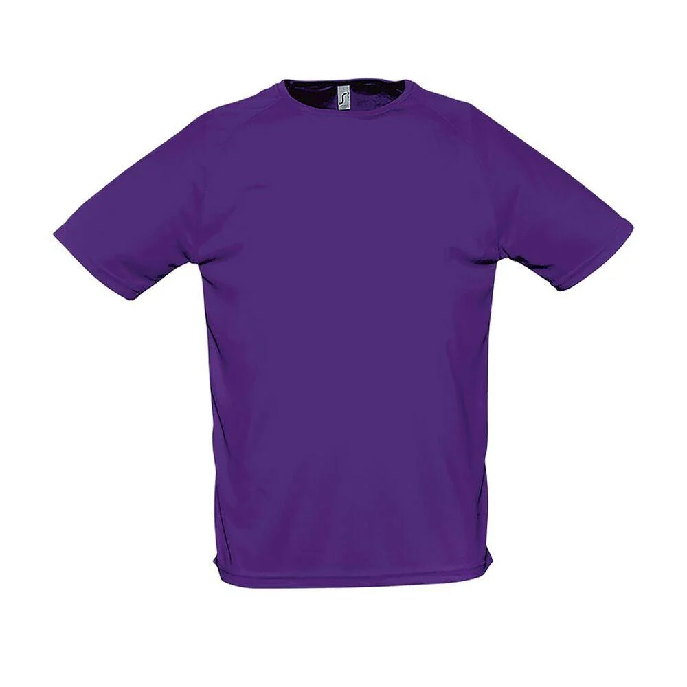 SOL'S 11939 Sport Raglan T-shirt – Donker violet