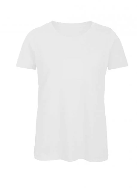 B&C BC043 TW043 T-shirt Dames – White