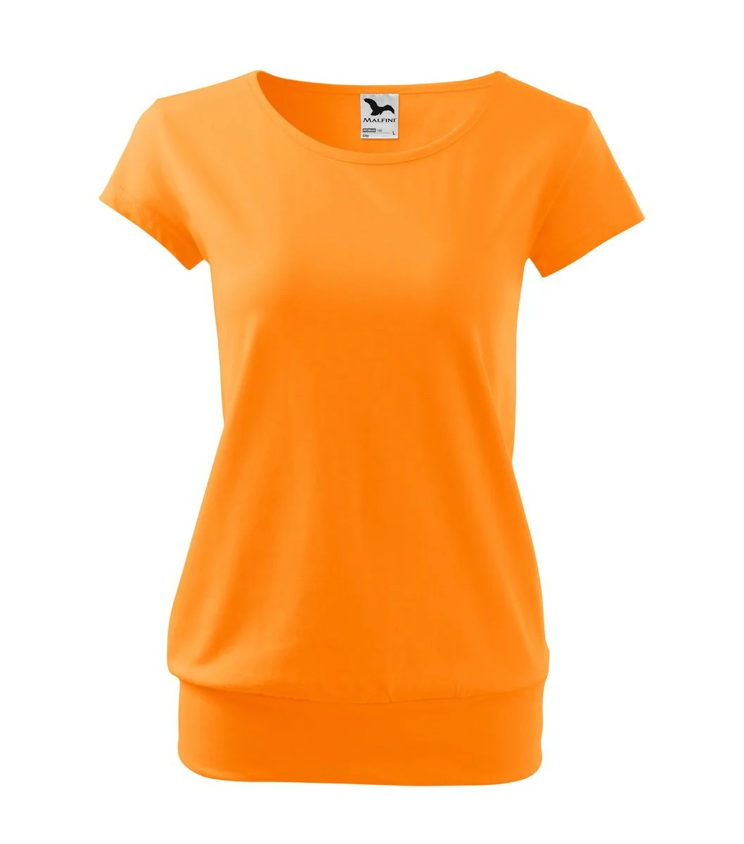 Malfini 120 T-shirt Dames – Mandarijn