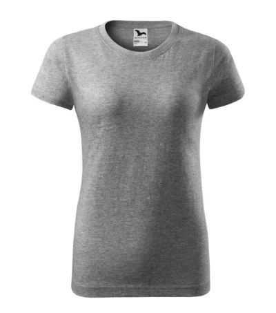 Malfini 134 T-shirt Dames – donkergrijs gemêleerd