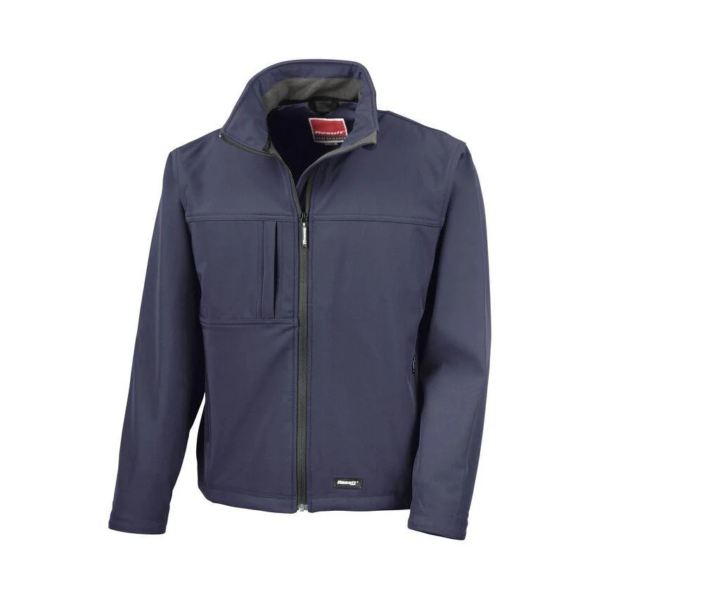 Result RS121 Softshell Jas Heren – Navy