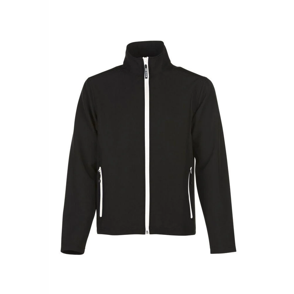 Pen Duick PK776 Magellan Softshell Jas Heren – Black/White