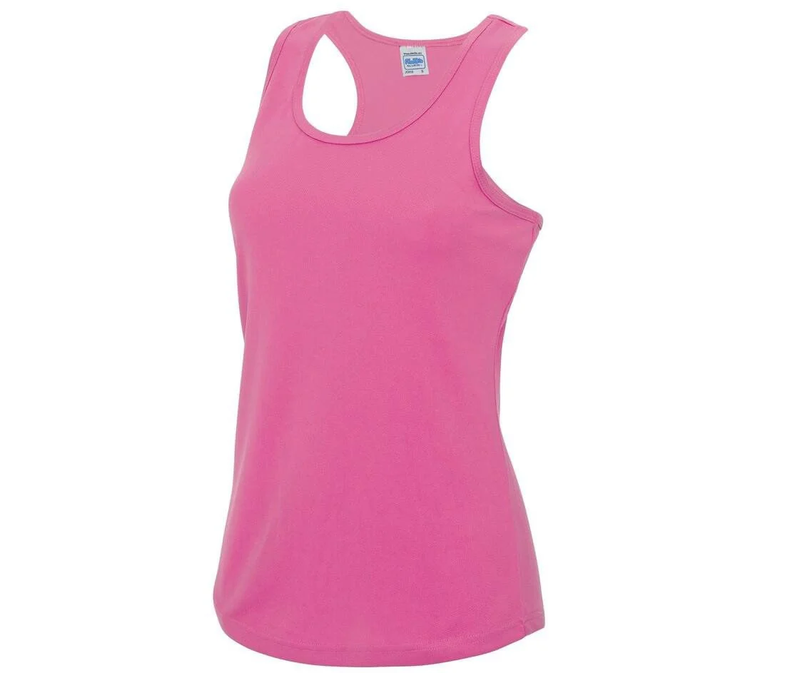 Just Cool JC015 Cool Sporttanktop Dames – Electric Pink