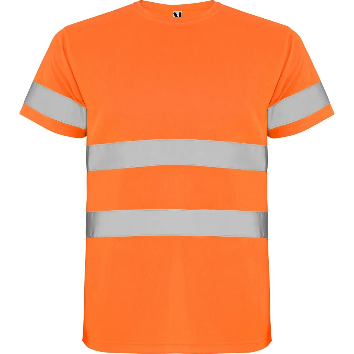 Roly HV9310 Delta T-shirt Hoge Zichtbaarheid – Orange Fluor