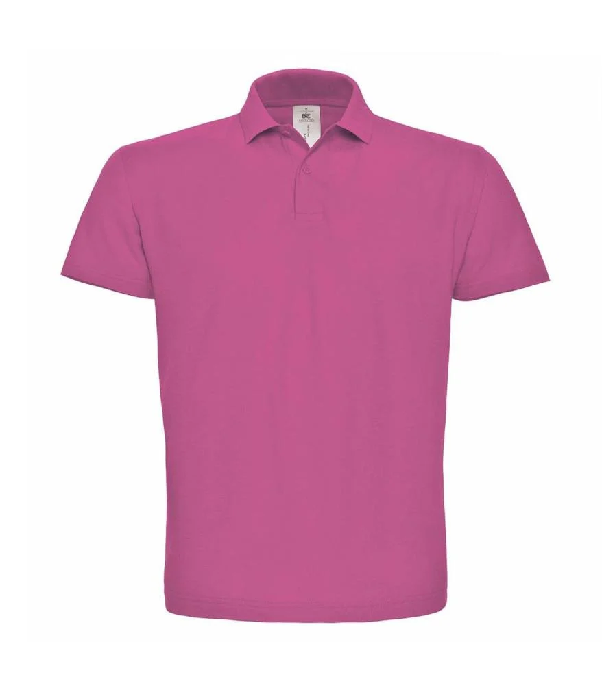 B&C BCID1 ID.001 Polo Heren – Fuchsia