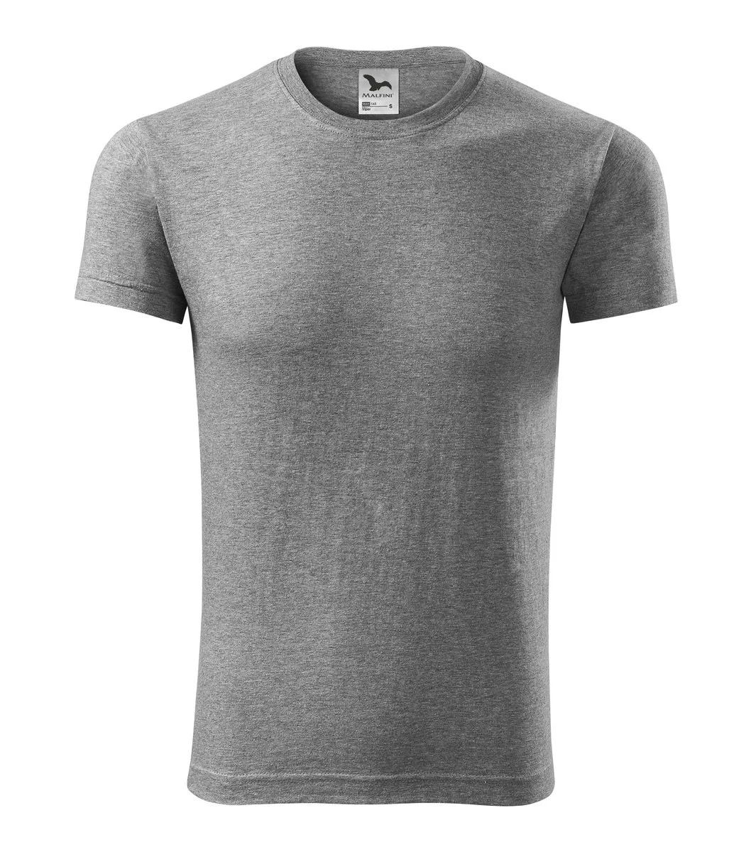 Malfini 143 T-shirt Heren – Donkerblauw grijs