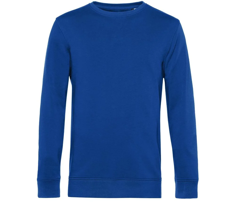 B&C BCU31B Biologische Sweater – Royal blue