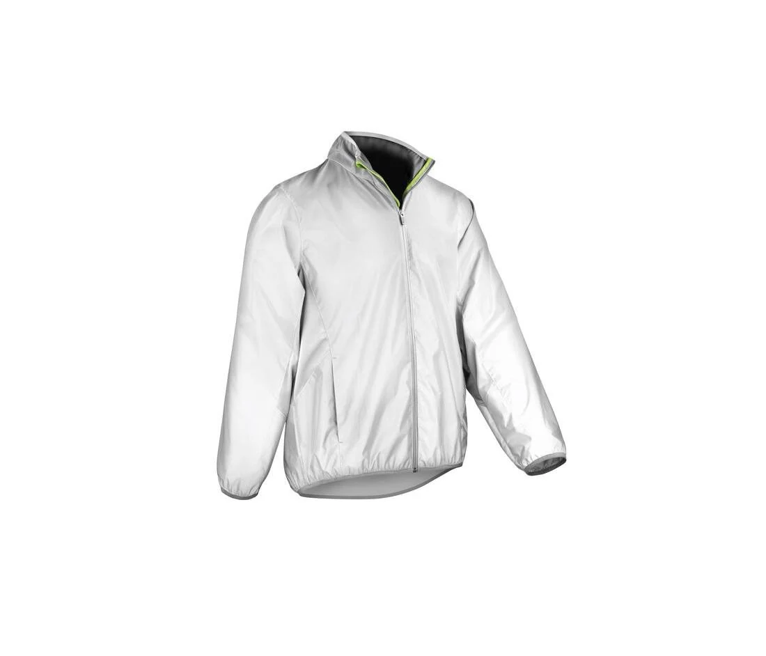 Spiro SP266 Luxe Reflectex Veiligheidsjas Hoge Zichtbaarheid – Neon White