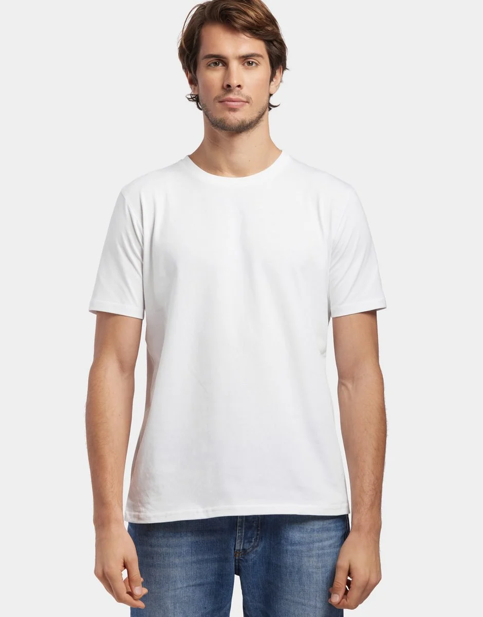 Les Filosophes DESCARTES Biologisch T-shirt Heren – Wit