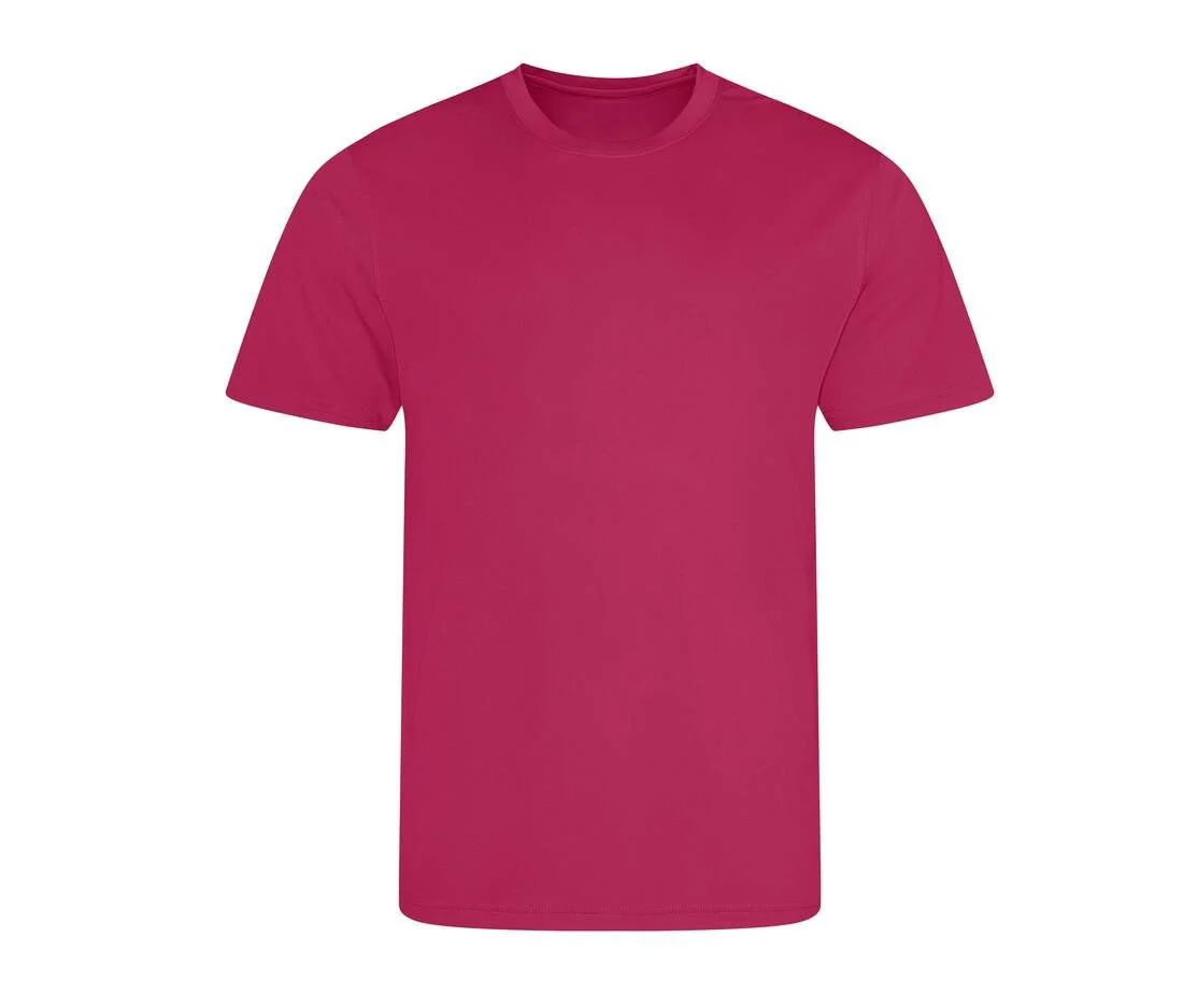 Just Cool JC001 Cool T Sport-T-shirt – Hot Pink