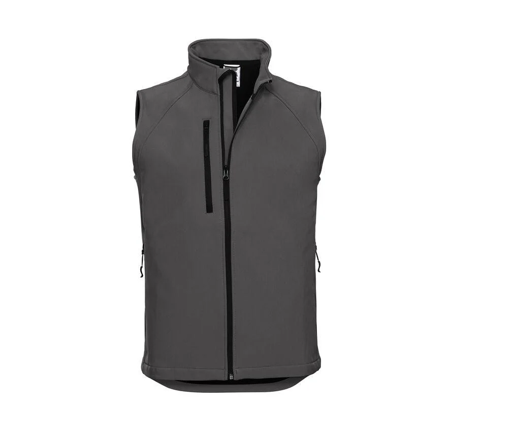 Russell JZ141 Softshell Bodywarmer Heren – Titanium