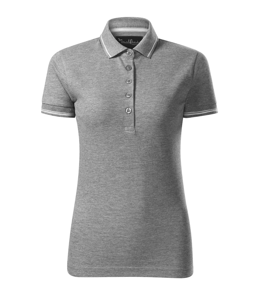Malfini 253 Perfection Polo Dames – Donkerblauw grijs