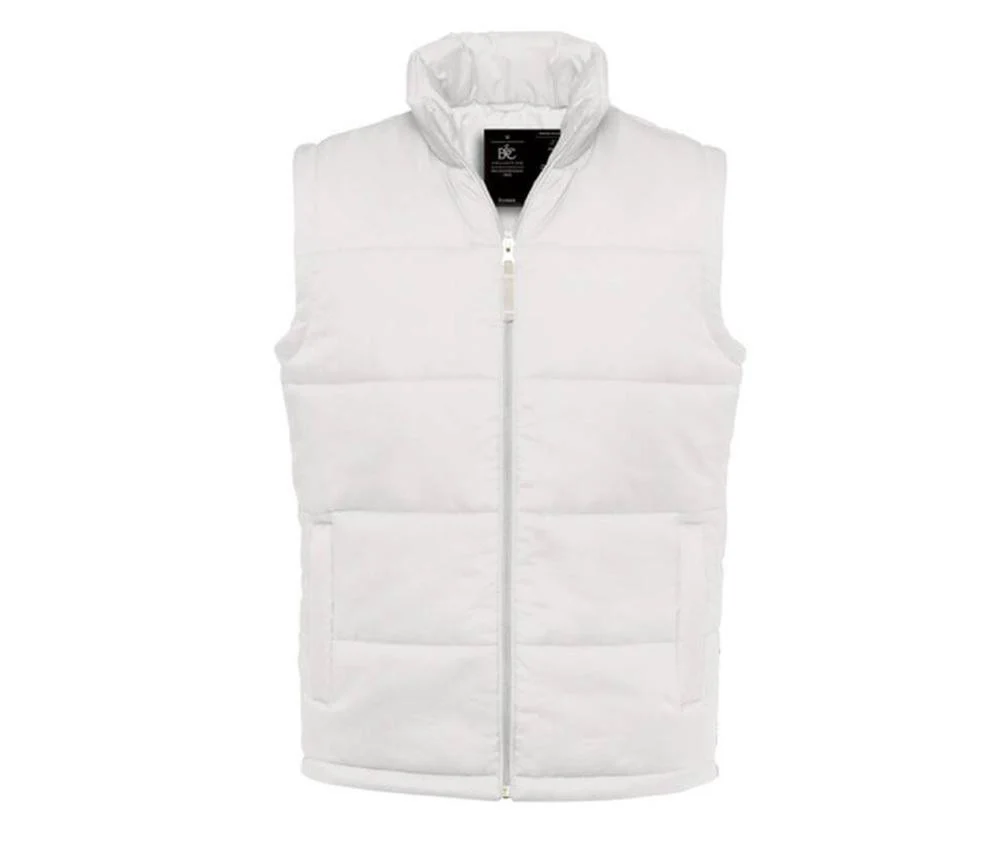B&C BC363 Bodywarmer Heren – White