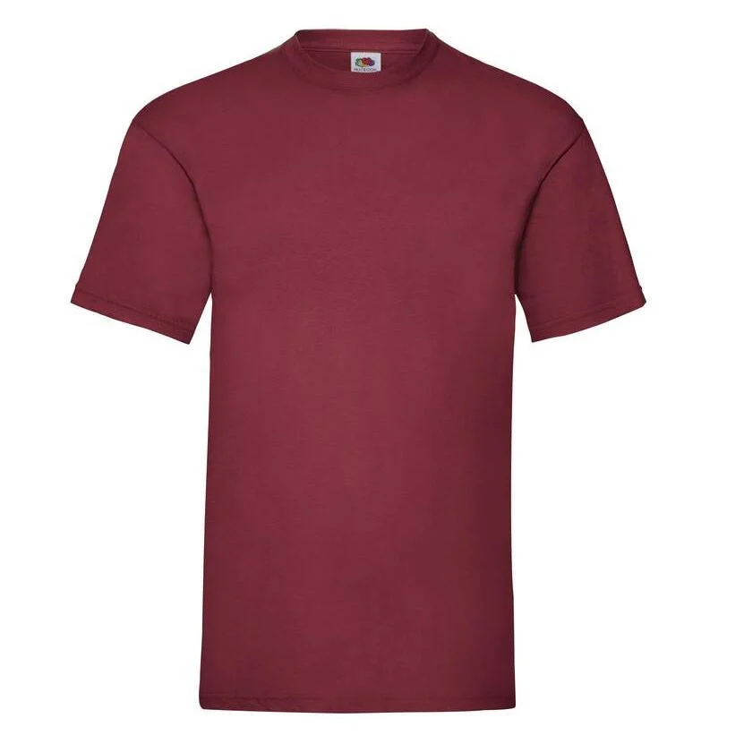Fruit of the Loom SC220 T-shirt Ronde Hals – Brick Red