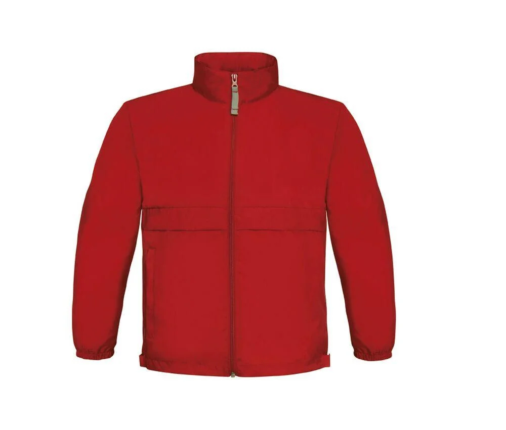 B&C BC301 Sirocco Windjack Kinderen – Red