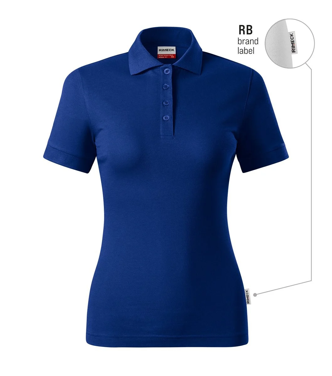 Rimeck R21 Heavy Polo – koningsblauw 05 (merklabel)