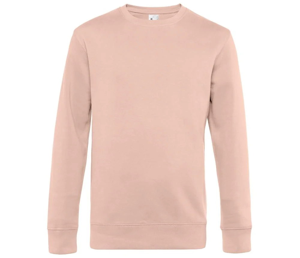 B&C BCU01K Sweater King – Soft Rose