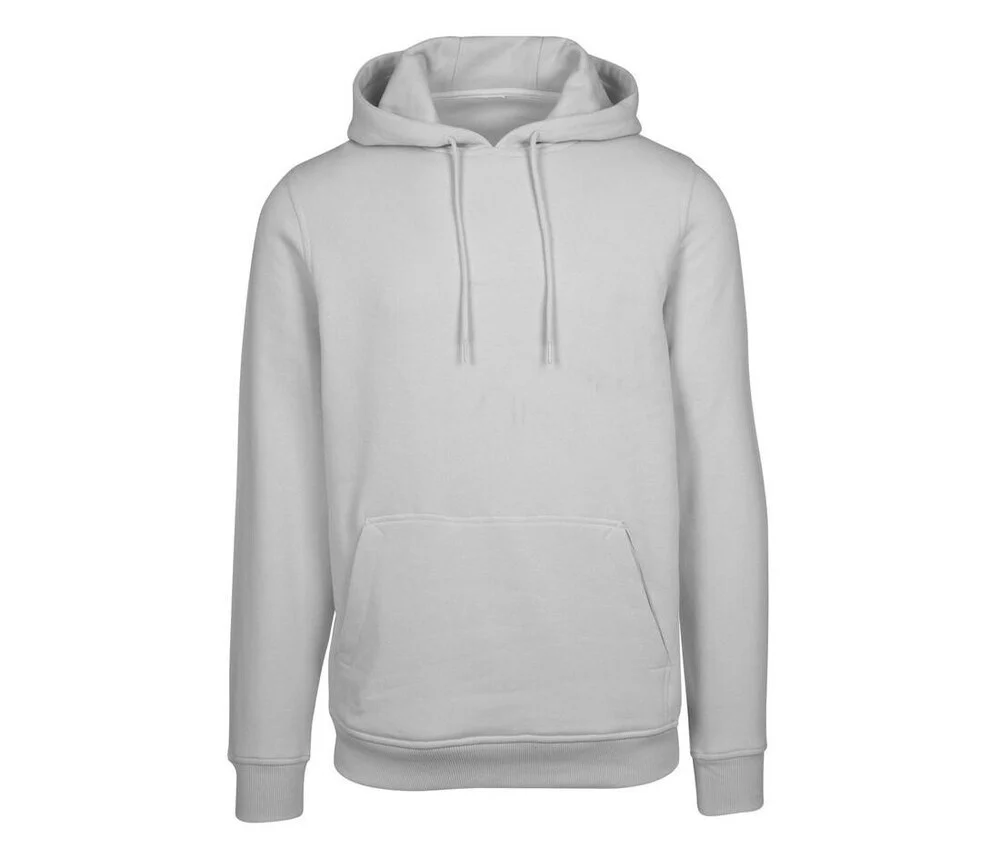 Build Your Brand BY011 Heavy Hoodie – Light Asphalt