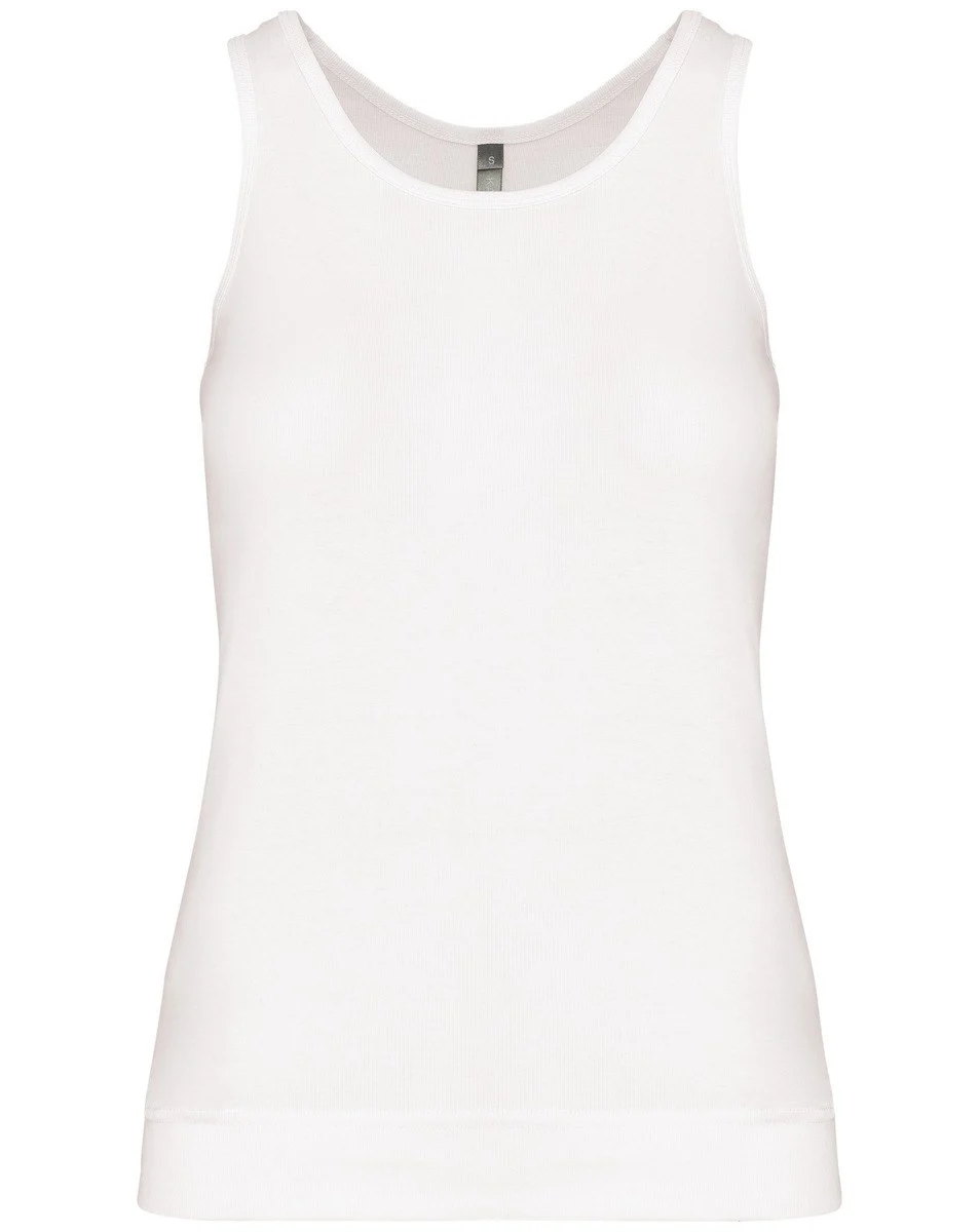 Kariban K311 Racerback Top Dames – Wit