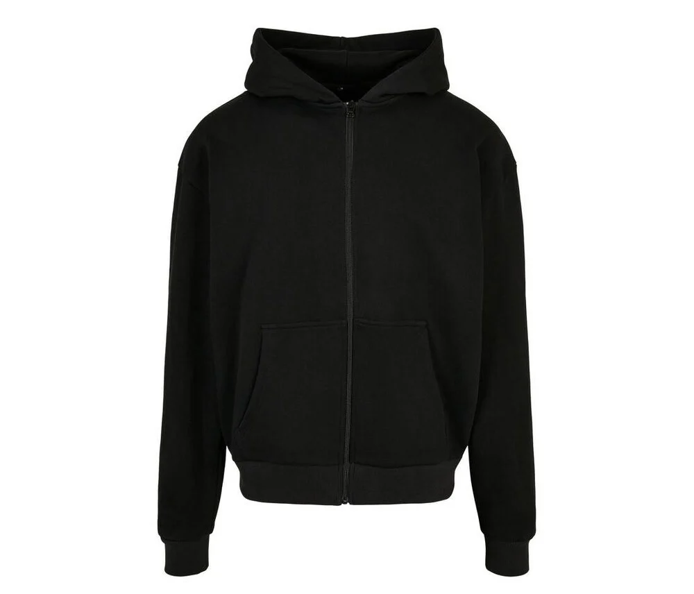 Build Your Brand BY192 Ultra Heavy Ritshoodie – Black