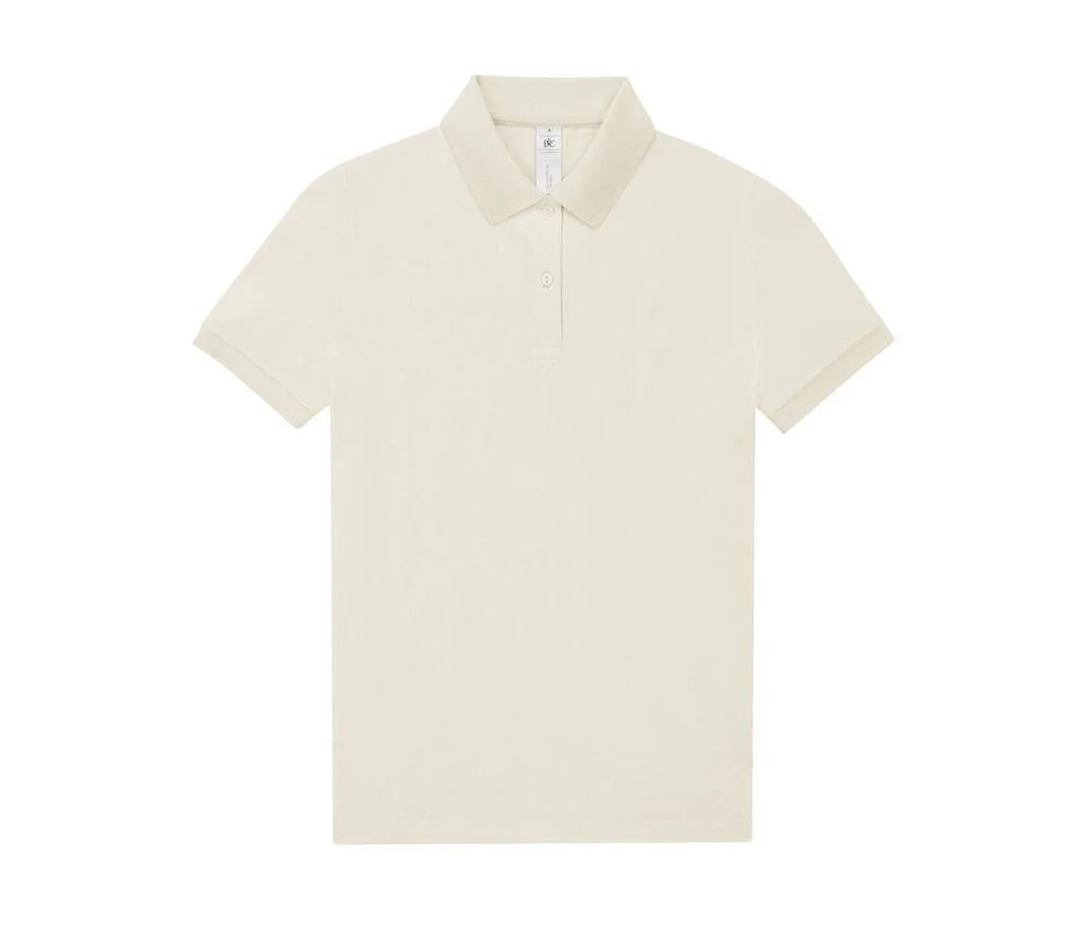 B&C BCW461 Fijne Piqué Polo Dames – Off White