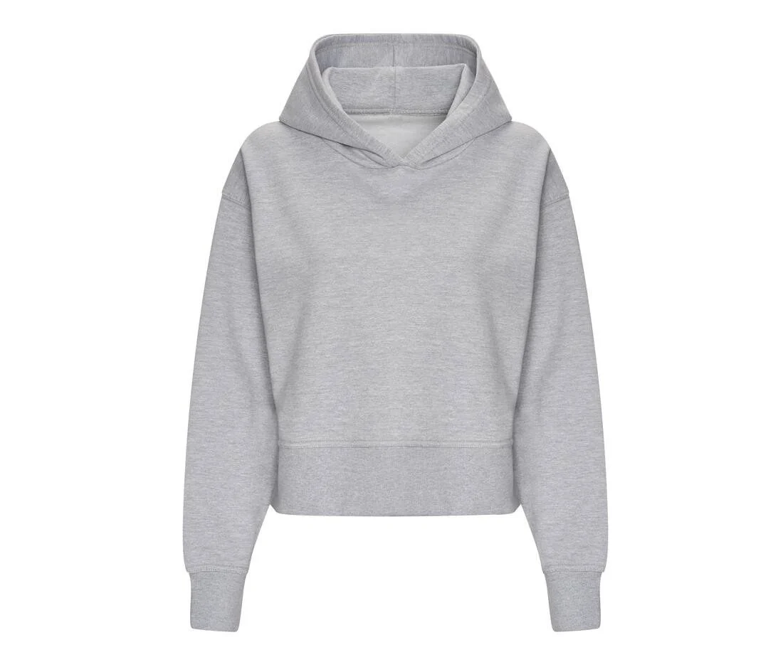 AWDIS JH305 Relaxed Hoodie Dames – Heather Grey