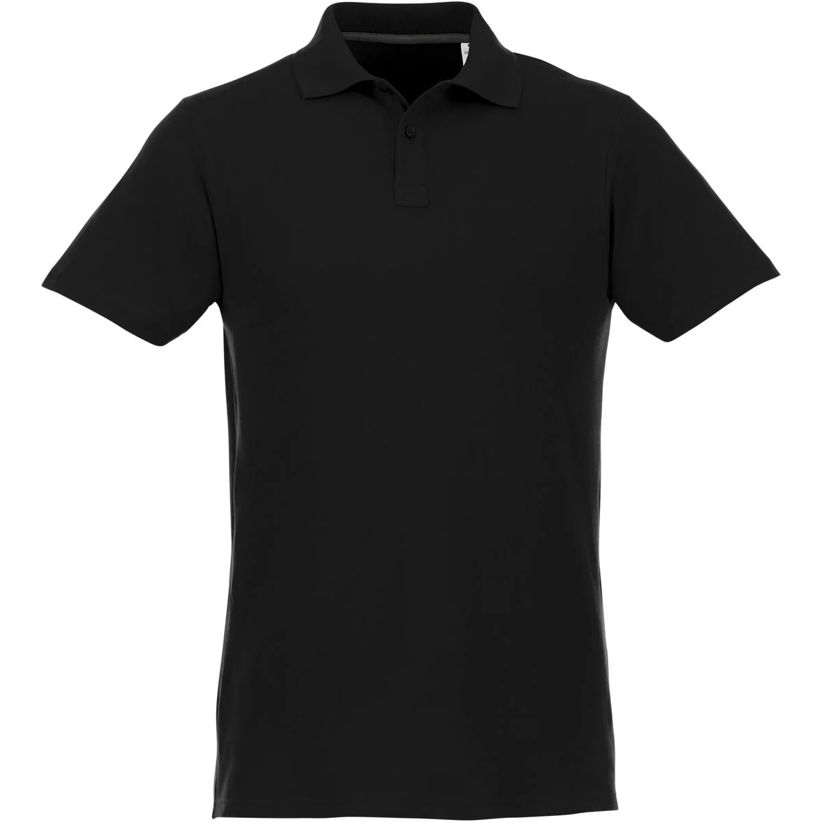 Elevate 38106 Polo Heren – Effen zwart