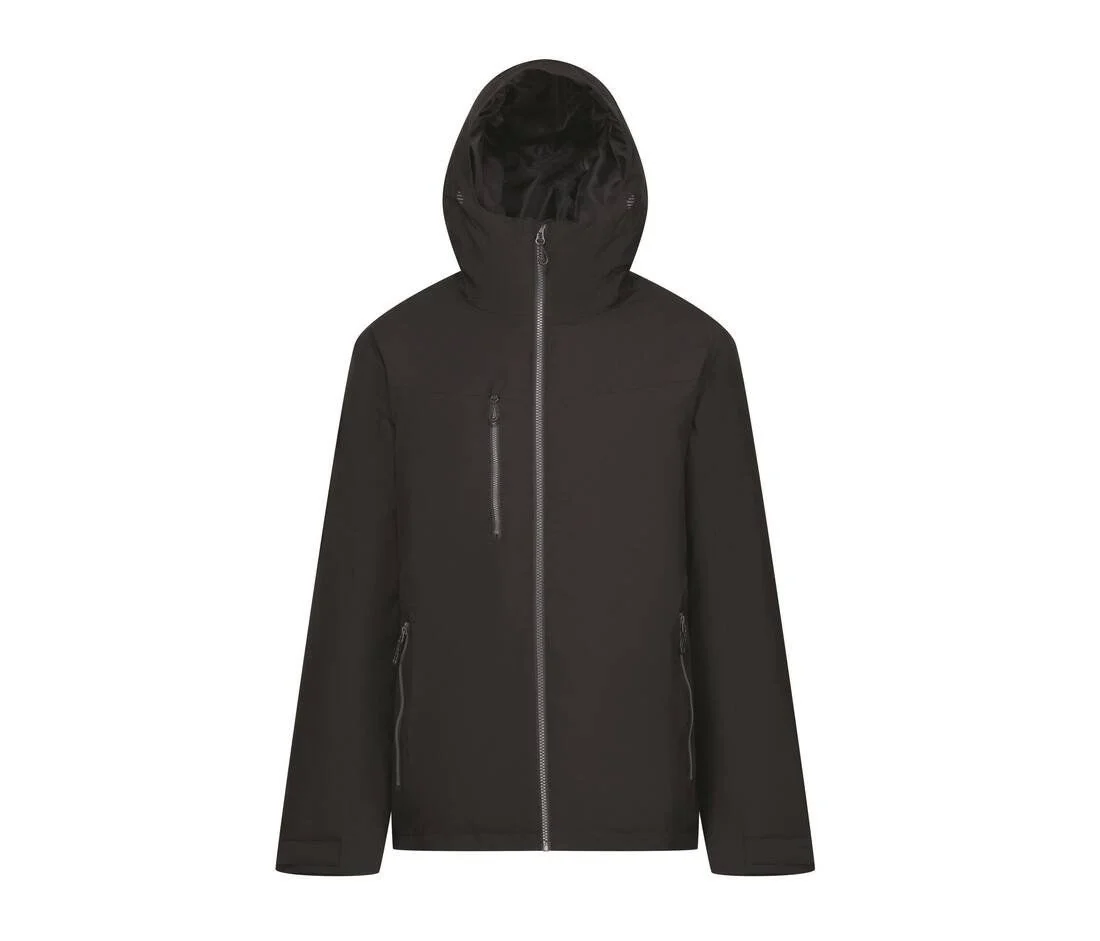 Regatta RGA253 Gewatteerde Jas – Black / Seal Grey