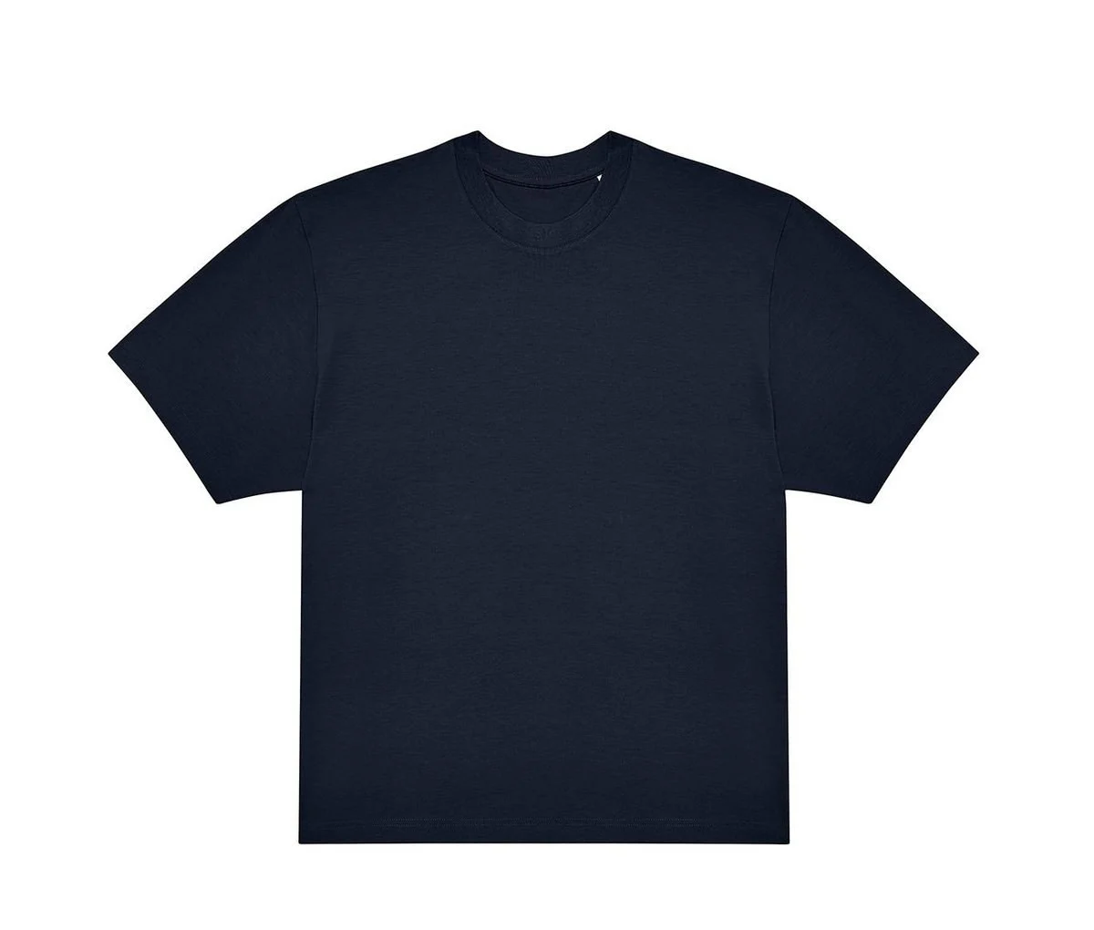 B&C BC10T Zwaar Oversized Unisex T-shirt – Navy