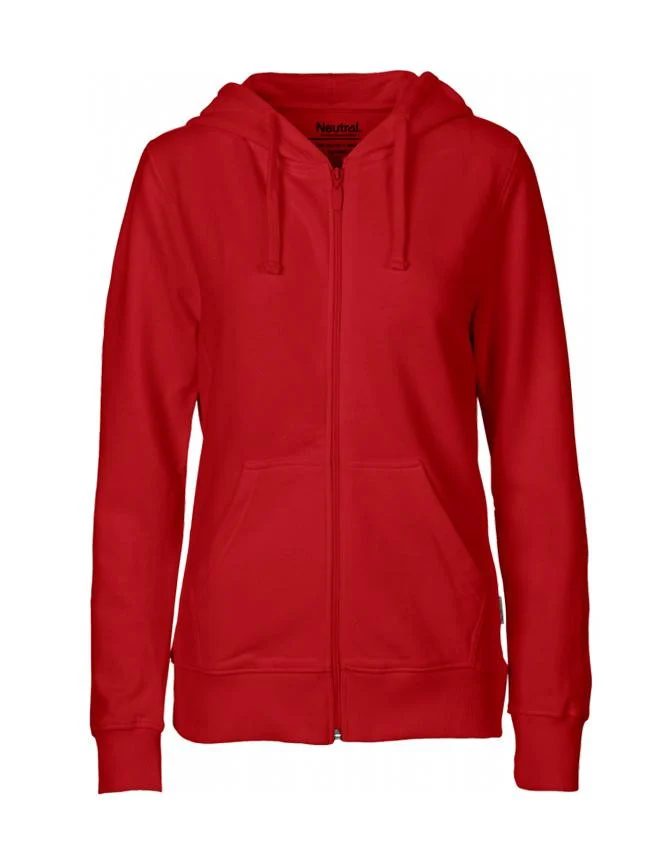 Neutral O83301 Ritshoodie Dames – Red